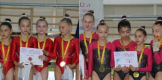 Gimnastele CSS Bârlad, 18 medalii la Cupa „Andreea Răducan”