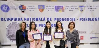 Elevele de la Liceul Pedagogic Bârlad, trei premii și mențiuni la naționala de Pedagogie-Psihologie