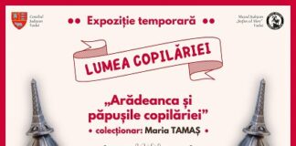 Expoziție de păpuși la Muzeul Județean, „Lumea Copilăriei”, pe 1 iunie