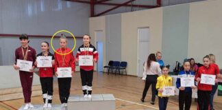 Gimnastă CSS Bârlad, argint și bronz la Campionatul Național Școlar