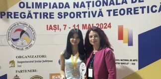 Vasluianca Teodora Ghiorgi, Campioană Națională la Olimpiada de Pregătire Sportivă Teoretică