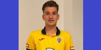 Vasluianul Albert Cuculescu, convocat la echipa națională de fotbal a României U18
