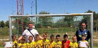 Micii fotbaliști de la Juniorul Bârlad, pe podium la Bacău Trophy
