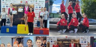Gimnastele din Bârlad, aur, argint și bronz la Cupa „Nadia Comăneci”!