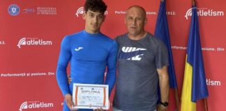Atletul Flavius Cazacu va alerga pentru România la Campionatul Balcanic U18 din Slovenia