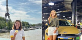 Campioana olimpică Adriana Adam, răsplătită cu o mașină electrică pentru aurul de la Paris