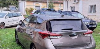 Toyota furată din Germania, confiscată de vameșii hușeni