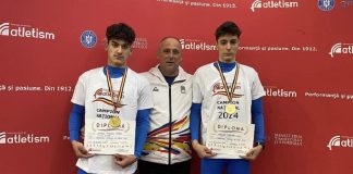 Atleții Dragoș Năstasă și Flavius Cazacu, bursieri olimpici de juniori pentru 2025!