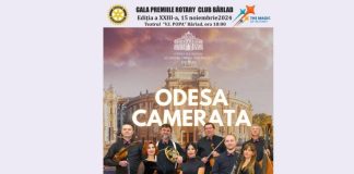 Spectacol caritabil marca Rotary Club Bârlad, pentru premierea elevilor cu rezultate excepționale la învățătură