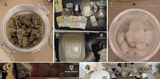 28 de indivizi din Iași, Bârlad, București, Galați, Pașcani și Podu Iloaiei, arestați pentru trafic de droguri de risc și mare risc