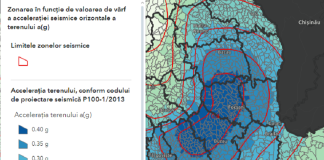 Județul Vaslui, în categoria 2 și 3 de risc pe noua hartă seismică a țării