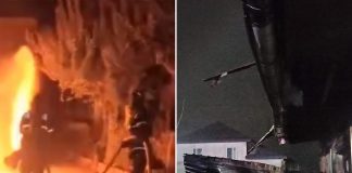 Pompierii bârlădeni au salvat trei locuințe din localitatea Simila, comuna Zorleni