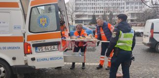 Copil căzut de la etaj chiar în centrul municipiului Vaslui