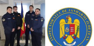 Patru studenți jandarmi, în practică la Jandarmeria Vaslui