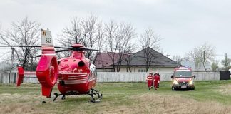 Copil de 6 ani, victimă a unui accident la Moara Domnească, transportat de urgență cu elicopterul SMURD
