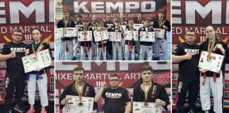 Luptătorii „Wazary Dojo” Bârlad, șase titluri de campion la Campionatele Naționale de Kempo Submission și Mixed Martial Arts
