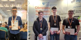 Un bârlădean și trei vasluieni, printre cei mai buni din țară la Informatică