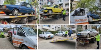 A început „curățarea” Bârladului de rable: primele cinci „epave”, ridicate într-o singură zi!