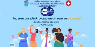 Ziua Mondială a Sănătății, marcată și la Spitalul „Elena Beldiman” Bârlad