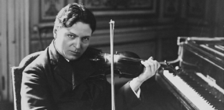 Biblioteca Județeană: Personalitatea săptămânii – George Enescu, portret pe portativul eternității