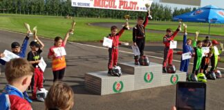 Piloții de karting din Bârlad, „in luptă” cu cei mai buni din țară