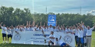 Jucătorii de rugby U18 ai CSS Bârlad, campionii României pentru al treilea an consecutiv