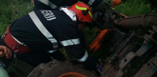 Bărbat de 45 de ani strivit de tractor, la Epureni