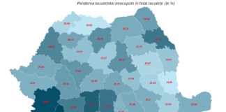 Un sfert dintre locuințele din județul Vaslui sunt goale