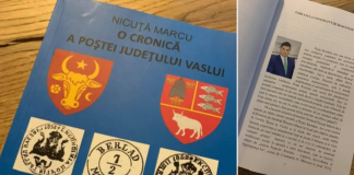 Nicuță Marcu, O Cronică a Poștei Județului Vaslui – eveniment editorial în istoriografia locală (recenzie)