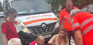 Angajată a ISU, apreciată de colegi după ce a sărit în ajutorul unei bârlădence accidentată pe trecerea de pietoni