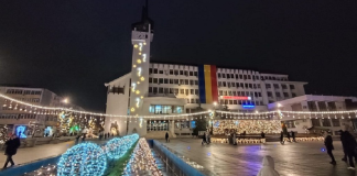 Primăria Vaslui a cheltuit decent cu iluminatul festiv