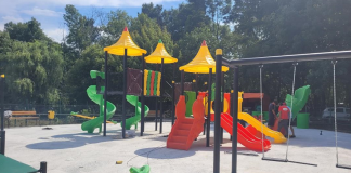 Locul de joacă din incinta Zoo Bârlad, modernizat