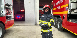 Pompier vasluian, salvator și în afara programului