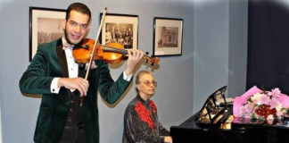 Concert extraordinar „Mozartissimi” la Bârlad: violonistul Bogdan Costache și pianista Liliana Iacobescu în recital