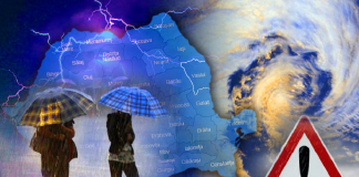 Noi alerte meteo de ploi, viscol, ninsori și vânt puternic. Județe aflate sub cod portocaliu și galben de viscol puternic
