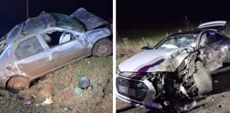 Grav accident pe DE 581, lângă Sălcioara: Tânăr de 28 de ani decedat, două alte persoane au ajuns la spital