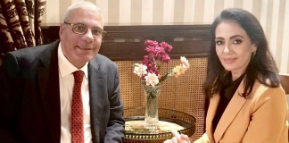Deputata AUR Laura Gherasim, invitata ambasadorului Republicii Arabe Egipt în România, Mohammed Moustafa Orfy