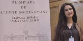 Elevă de la „Codreanu” premiată la Olimpiada Națională de Științe Socio-Umane