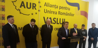 Provocările realității vasluiene și naționale, dezbătute la conferința de presă a Filialei județene AUR Vaslui.