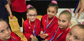 Gimnastele CSS Bârlad, aur, argint și bronz la Campionatul Național al Junioarelor