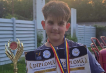Baschetbalist bârlădean, vicecampion regional la categoria U10