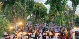 Filarmonica „Moldova” Iași revine în Parcul Copou al municipiului Vaslui cu un concert extraordinar