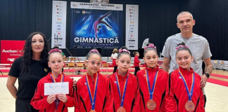 Trei medalii la Campionatul Național de Junioare de la Deva pentru gimnastele din Bârlad