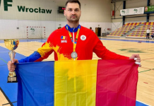 Vasluianul Marius Profire, câștigător al argintului la campionatul Asociației Internaționale a Polițiștilor cu echipa României
