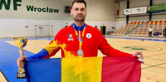 Vasluianul Marius Profire, câștigător al argintului la campionatul Asociației Internaționale a Polițiștilor cu echipa României