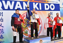 Polițiștul hușean Adrian Mîndru, medalii de aur la Campionatul Mondial de Arte Marțiale