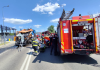 Accident la intrare în Vaslui dinspre Bârlad. Șoferul unui camion, strivit în cabină