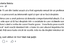 Victoria Stoiciu și-a adus aminte de Vaslui pe motive ideologice, de feminism