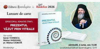 Volumul „Prezentul văzut prin vitralii” al Părintelui Episcop Ignatie va fi lansat pe 6 iunie la Salonul Internațional de Carte Bookfest – ediția 2026