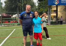 Atacanta bârlădeancă de 13 ani care promite să facă istorie în fotbalul feminin